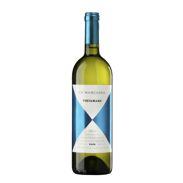 CA MARCANDA Gaja Bianco Toscana Igp VISTAMARE 2022 Cl 75 CA MARCANDA Gaja Bianco Toscana Igp VISTAMARE 2022 Cl 75