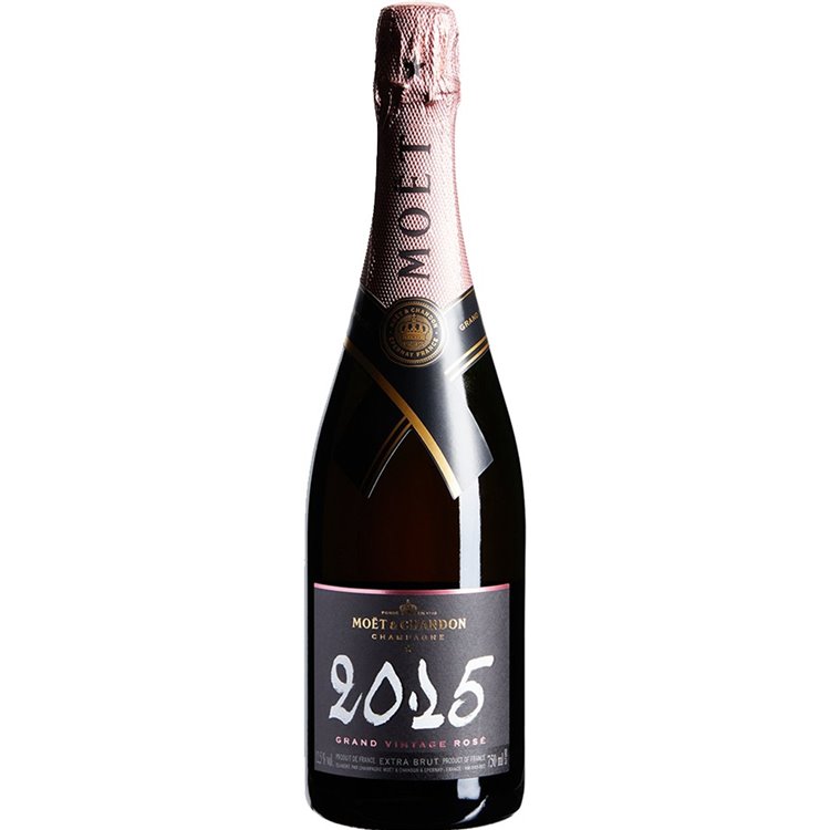 MOET & CHANDON Champagne Grand Vintage Rose 2015 Cl.75 MOET & CHANDON Champagne Grand Vintage Rose 2015 Cl.75