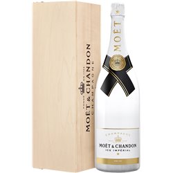 Moet & Chandon Champagne ICE Imperial Jeroboam Cassa Legno cl.300