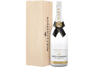 Moet & Chandon Champagne ICE Imperial Jeroboam Cassa Legno cl.300