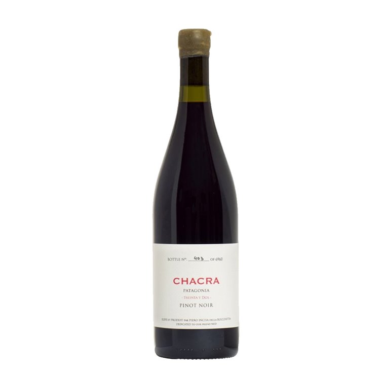 BODEGA CHACRA Pinot Nero Patagonia 32 2020 Cl 75 BODEGA CHACRA Pinot Nero Patagonia 32 2020 Cl 75