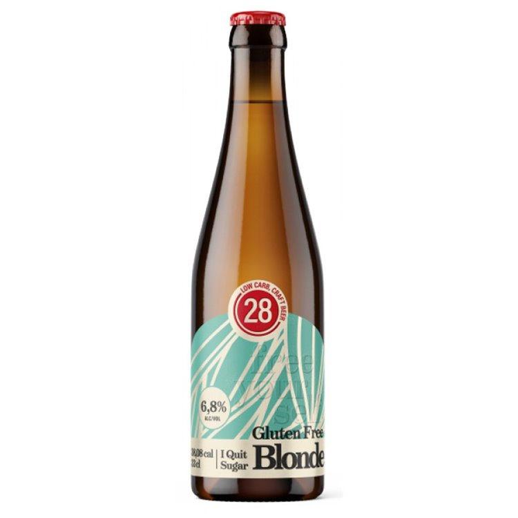 BRASSERIE 28 Gluten Free BLONDE cl.33 6.80% BRASSERIE 28 Gluten Free BLONDE cl.33 6.80%
