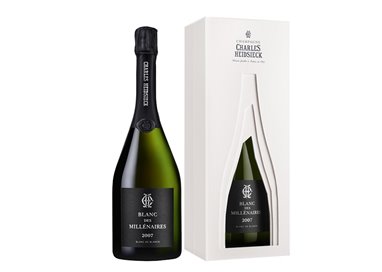 CHARLES HEIDSIECK Blancs des MILLENAIRES ASTUCCIATO 2007 Cl 75