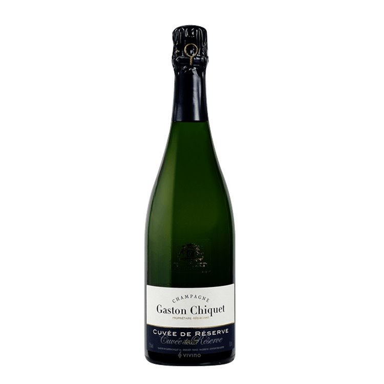 GASTON CHIQUET Champagne Cuvee de Reserve 1ere Cru Brut cl.75 GASTON CHIQUET Champagne Cuvee de Reserve 1ere Cru Brut cl.75