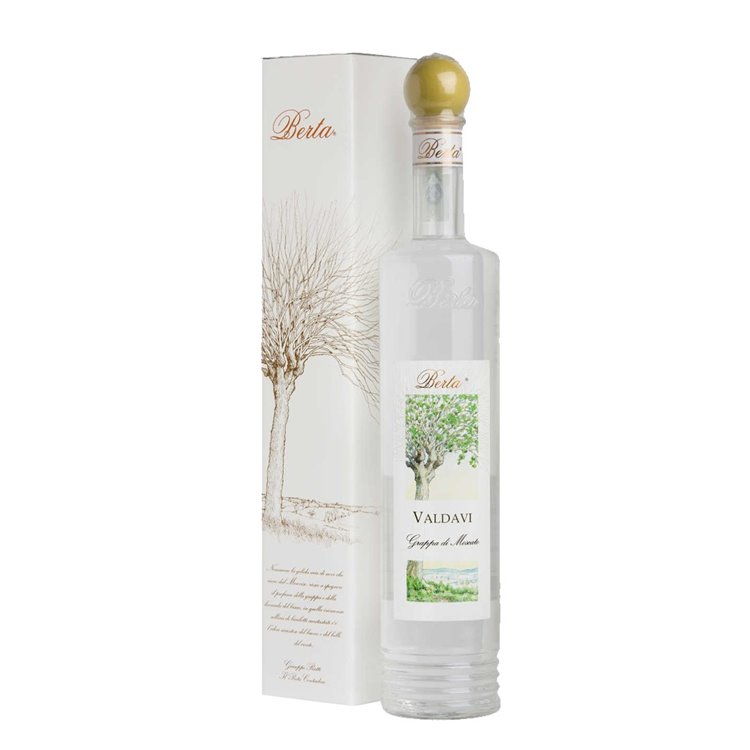 BERTA Grappa di Moscato VALDAVI Astuccio cl.70 40° BERTA Grappa di Moscato VALDAVI Astuccio cl.70 40°