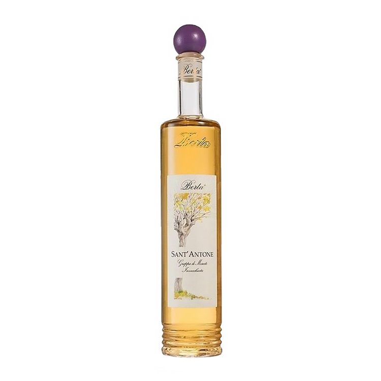 BERTA Grappa Moscato Invecchiata SANT ANTONE cl.70 40° BERTA Grappa Moscato Invecchiata SANT ANTONE cl.70 40°