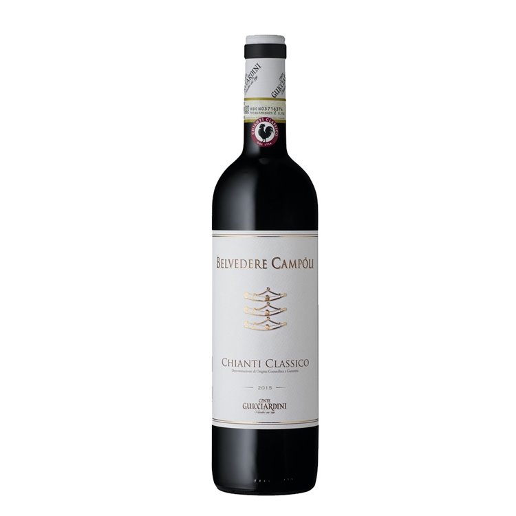BELVEDERE CAMPOLI Chianti Classico 2019 GUICCIARDINI Cl.75 BELVEDERE CAMPOLI Chianti Classico 2019 GUICCIARDINI Cl.75