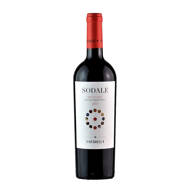 TENUTA MONTIANO COTARELLA Lazio Merlot Igt SODALE 2019 Cl 75 TENUTA MONTIANO COTARELLA Lazio Merlot Igt SODALE 2019 Cl 75