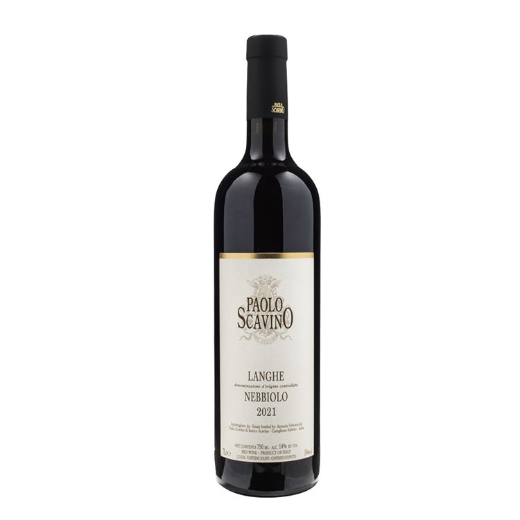 PAOLO SCAVINO Langhe Nebbiolo Tappo a vite 2021 cl.75 PAOLO SCAVINO Langhe Nebbiolo Tappo a vite 2021 cl.75