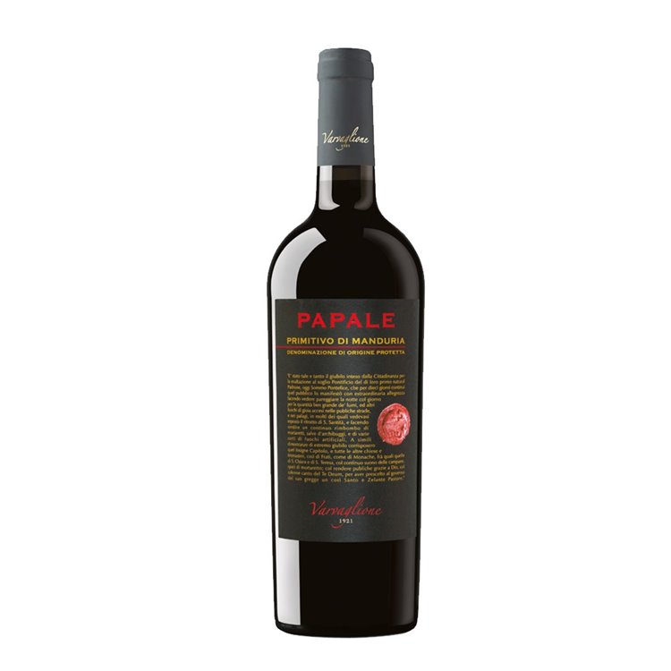 VARVAGLIONE Primitivo Di Manduria Dop PAPALE 2020 cl.75 VARVAGLIONE Primitivo Di Manduria Dop PAPALE 2020 cl.75