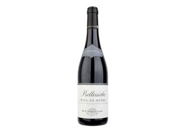 M.CHAPOUTIER Cotes du Rhone Rouge BELLERUCHE 2021 cl.75