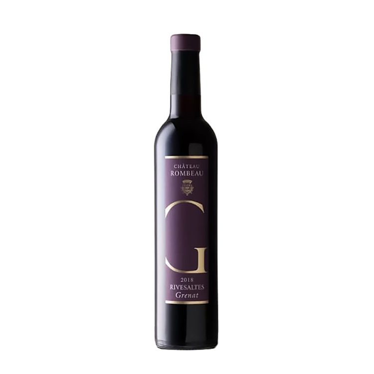 VIGNOBLES ROMBEAU Rivesalt Grenache Noir V. Dolce GRENAT 2020 cl.50 VIGNOBLES ROMBEAU Rivesalt Grenache Noir V. Dolce GRENAT 2020 cl.50
