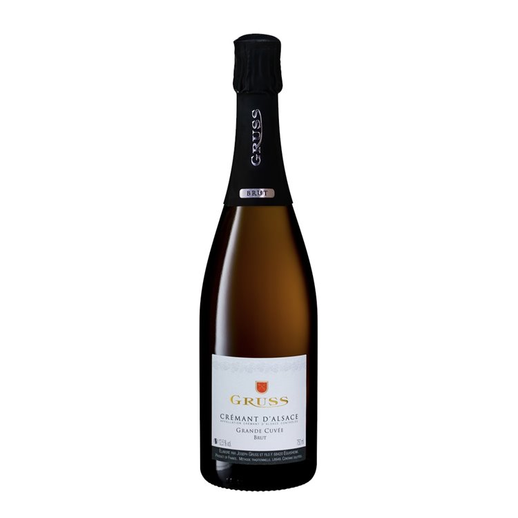 GRUSS Cremant D'Alsace Extra Brut Cl.75 GRUSS Cremant D'Alsace Extra Brut Cl.75