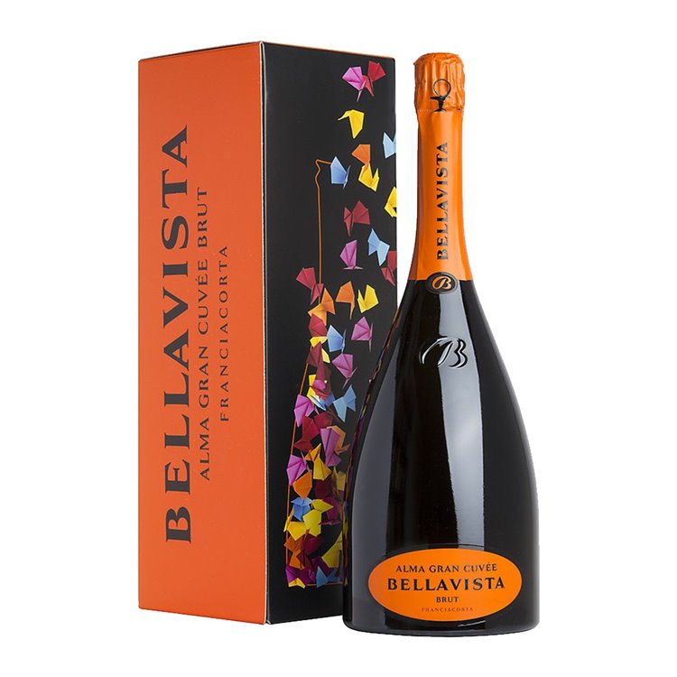 BELLAVISTA Franciacorta ALMA Gran Cuvee ASTUCCIATO cl.75 12.5° BELLAVISTA Franciacorta ALMA Gran Cuvee ASTUCCIATO cl.75 12.5°