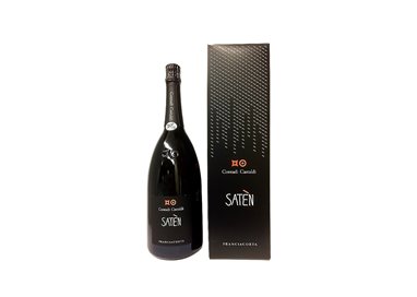 CONTADI CASTALDI Franciacorta Saten MAGNUM Astuccio 2017 Cl 150