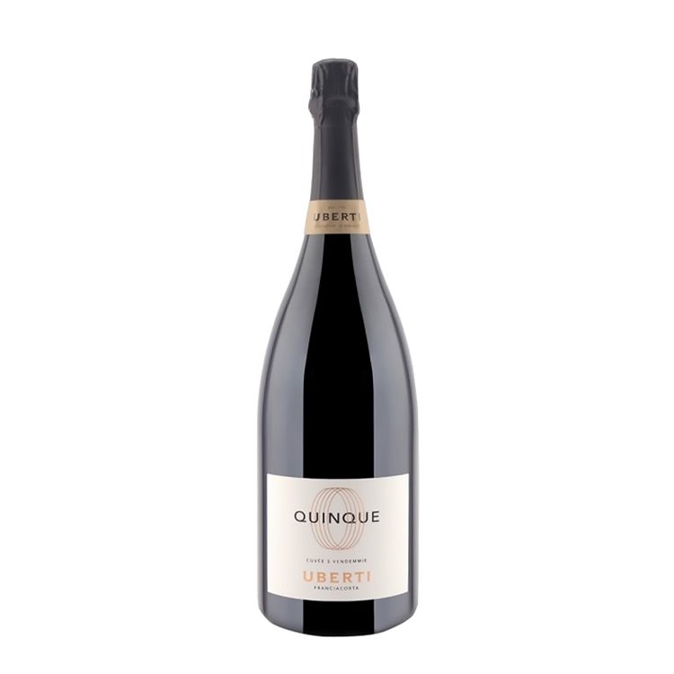 UBERTI Franciacorta QUINQUE Extra Brut 06/10 Cl.75 UBERTI Franciacorta QUINQUE Extra Brut 06/10 Cl.75