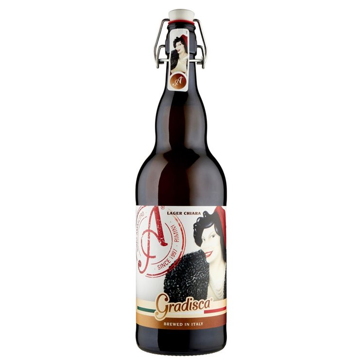 AMARCORD Lager GRADISCA LITRO 5.2° cl.100 AMARCORD Lager GRADISCA LITRO 5.2° cl.100