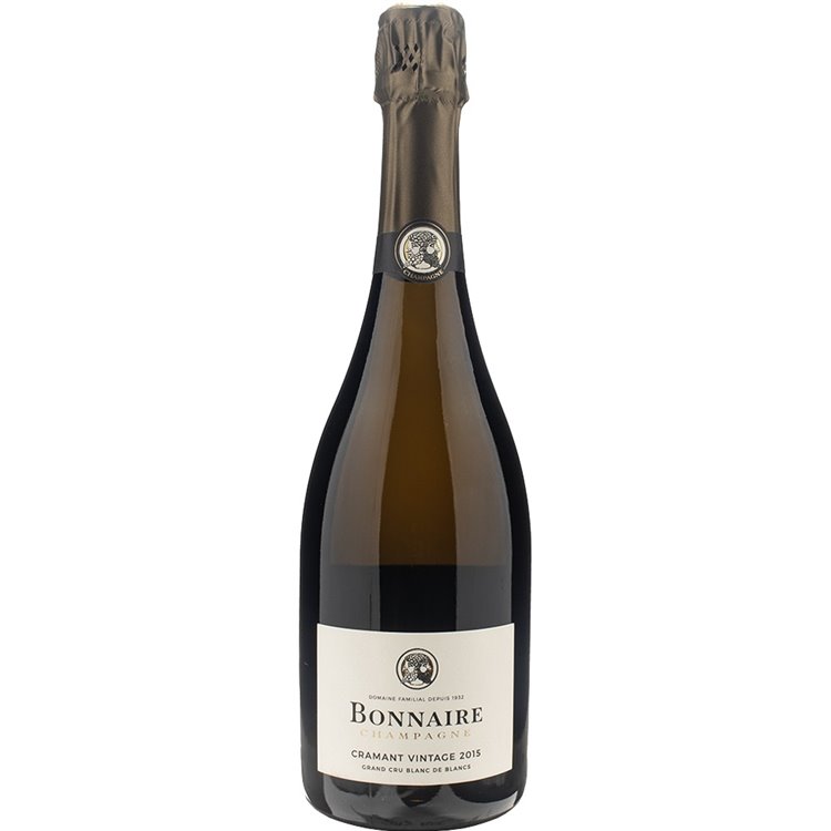BONNAIRE Champagne Blanc de Blancs Grand Cru CRAMANT 2015 Cl 75 BONNAIRE Champagne Blanc de Blancs Grand Cru CRAMANT 2015 Cl 75