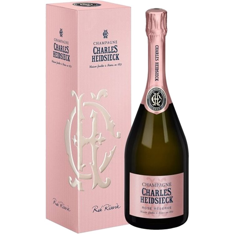 CHARLES HEIDSIECK Brut Reserve Rose Vintage Astucciato 2008 cl.75 CHARLES HEIDSIECK Brut Reserve Rose Vintage Astucciato 2008 cl.75