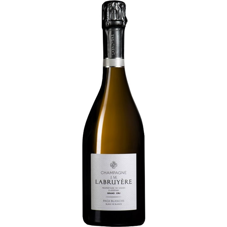 LABRUYERE Champagne Blanc De blancs Grand Cru PAGE BLANCHE cl.75 LABRUYERE Champagne Blanc De blancs Grand Cru PAGE BLANCHE cl.75