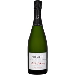 SADI MALOT Champagne Brut Grand Cru LES 2 CEPAGES cl.75