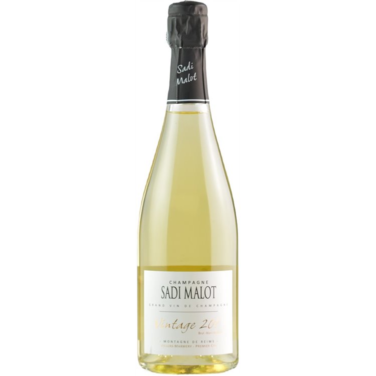 SADI MALOT Champagne Brut Millesimato Vintage I°Cru 2014 cl.75 SADI MALOT Champagne Brut Millesimato Vintage I°Cru 2014 cl.75