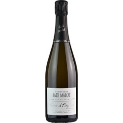 SADI MALOT Champagne Brut NATURE Premier Cru Blanc Des Blancs cl.75