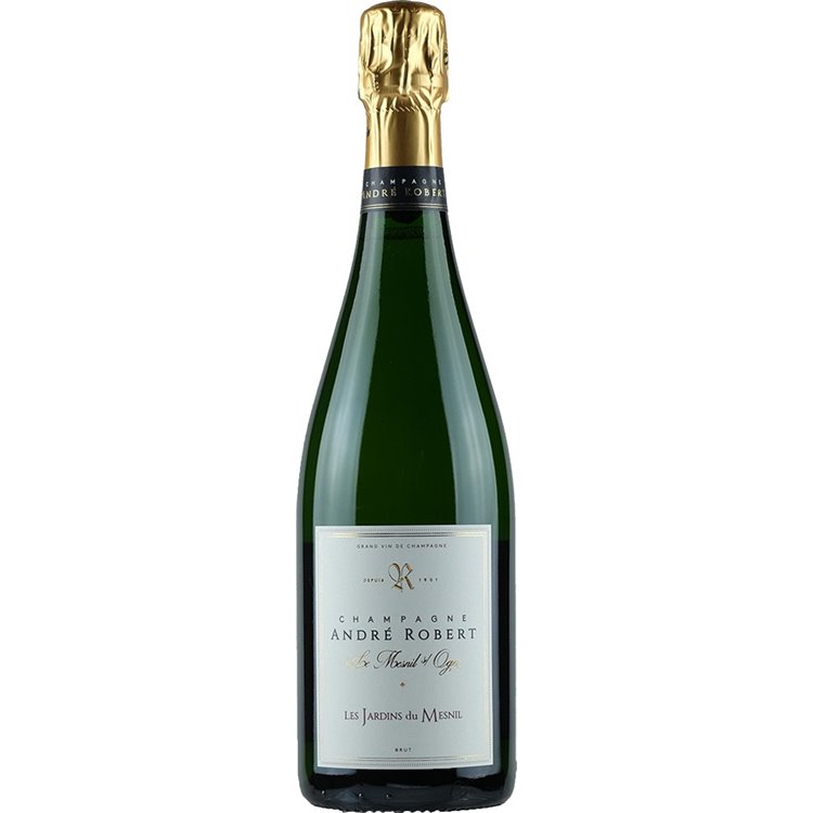 ANDRE ROBERT Champagne Grand Cru Nature LES JARDINS DU MESNIL cl.75 ANDRE ROBERT Champagne Grand Cru Nature LES JARDINS DU MESNIL cl.75