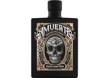 AMUERTE Gin Coca Leaf BLACK Edition Cl.70 43%