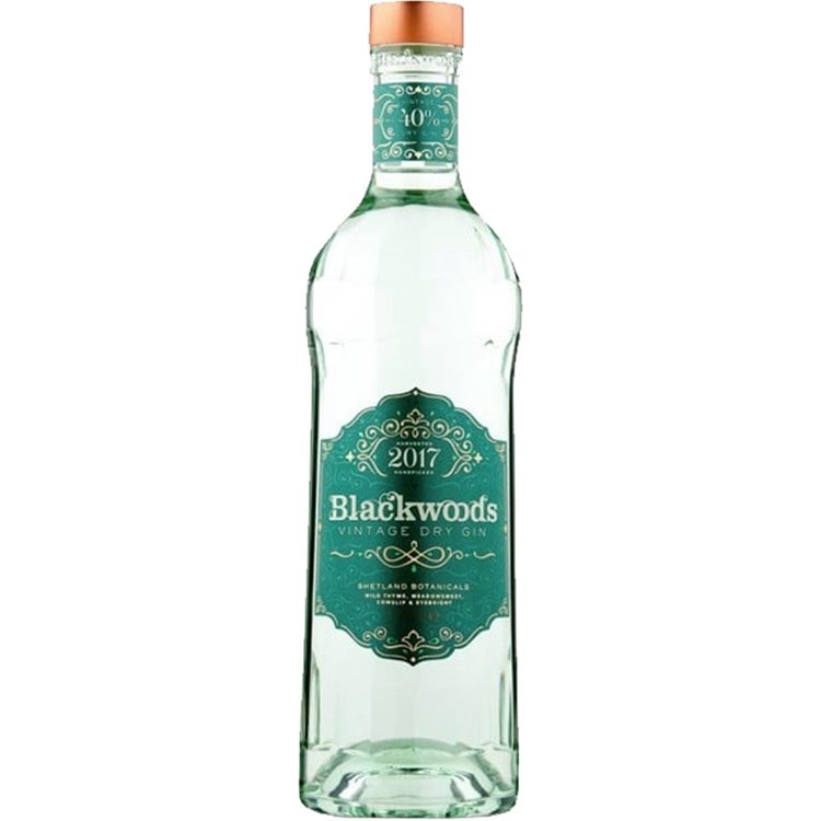 BLACKWOOD'S Vintage Dry Gin 2017 Cl.70 60% BLACKWOOD'S Vintage Dry Gin 2017 Cl.70 60%