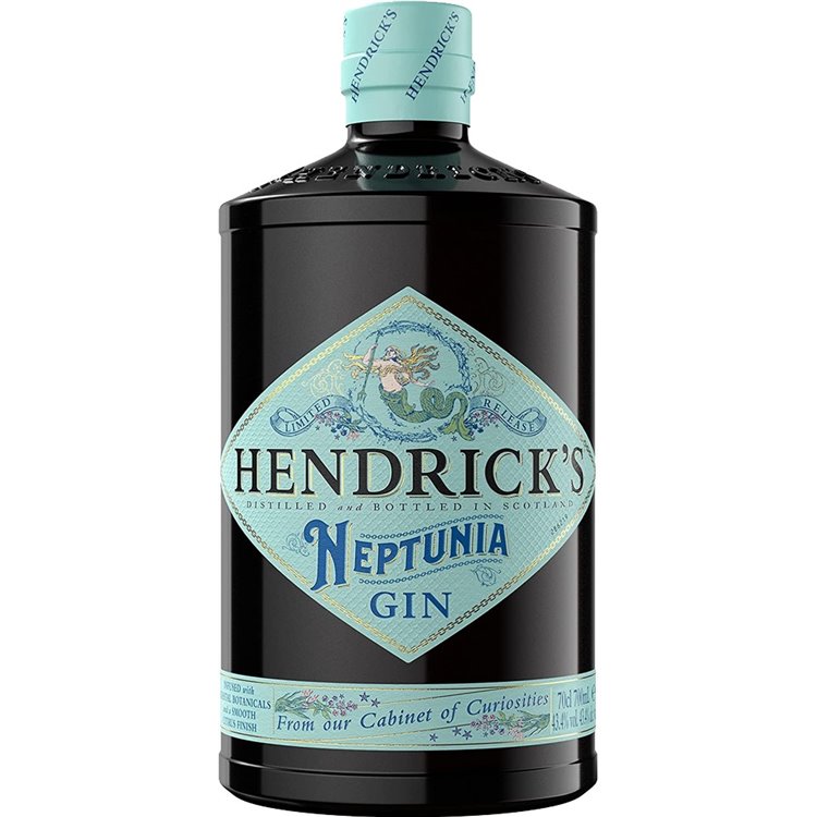 HENDRICK'S Gin NEPTUNIA Limited Edition 43.4% cl.70 HENDRICK'S Gin NEPTUNIA Limited Edition 43.4% cl.70