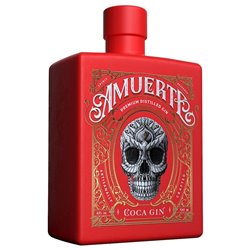 AMUERTE Gin Coca Leaf RED Edition Cl.70 43%