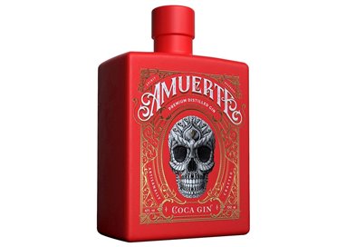 AMUERTE Gin Coca Leaf RED Edition Cl.70 43%