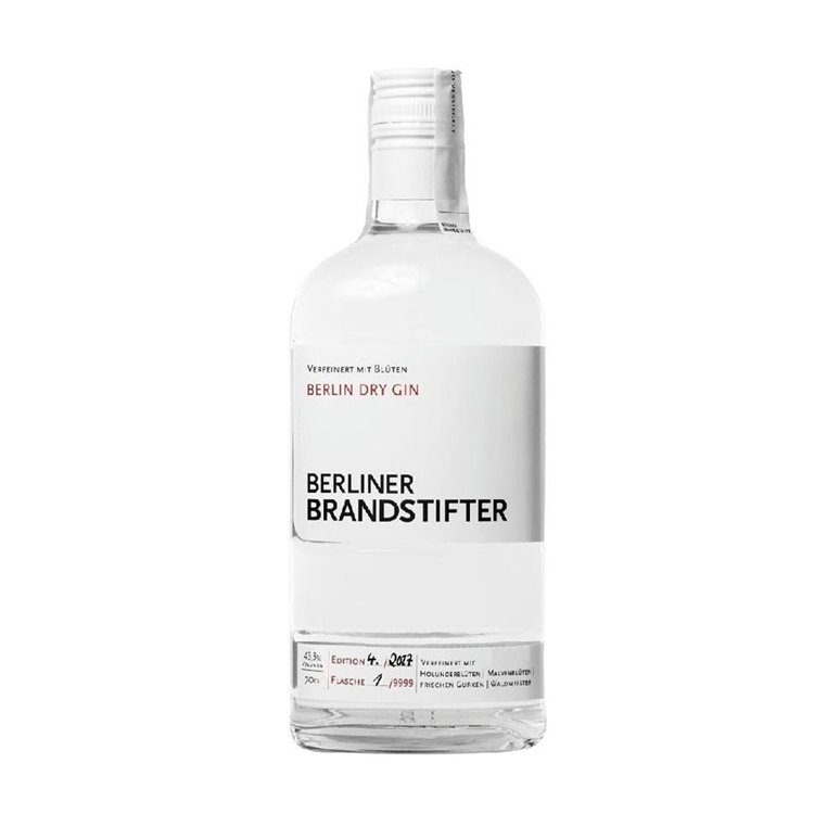 BERLINER BRANDSTIFTER Dry Gin Cl.70 43.3% BERLINER BRANDSTIFTER Dry Gin Cl.70 43.3%