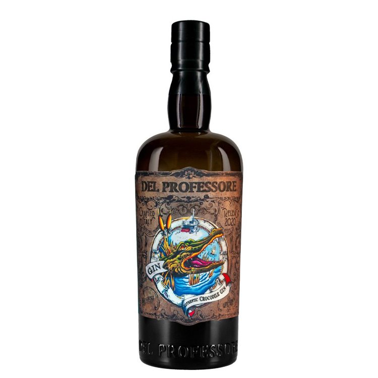 GIN DEL PROFESSORE Old Tom Gin Crocodile Cl.70 45% GIN DEL PROFESSORE Old Tom Gin Crocodile Cl.70 45%