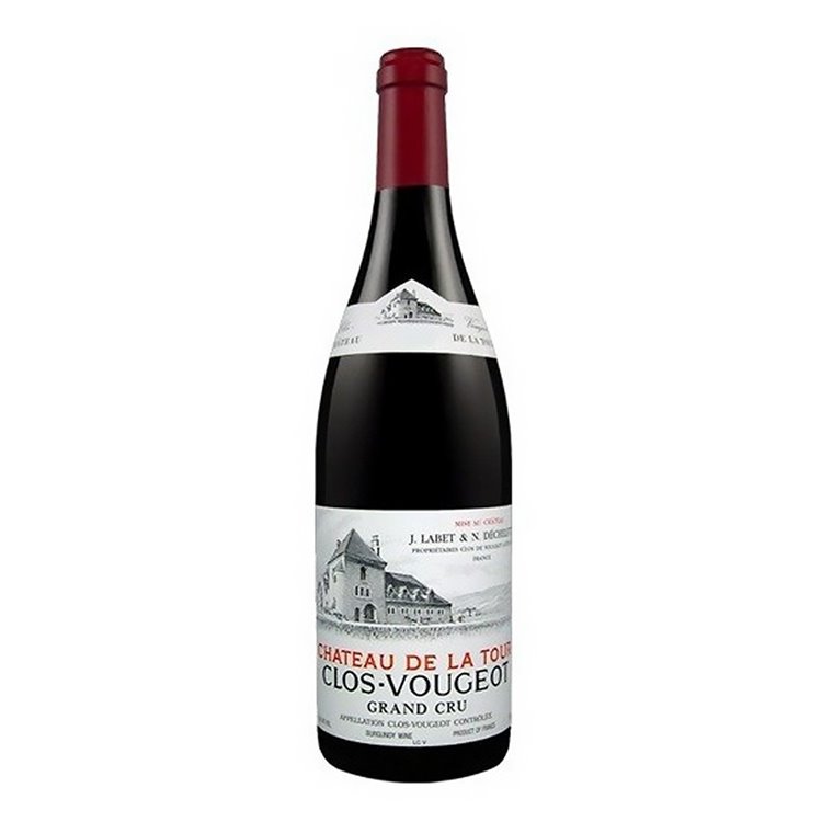 CHATEAU DE LA TOUR Buorgogne Rouge V.Vignes CLOS VOUGEOT 2018 cl.75 CHATEAU DE LA TOUR Buorgogne Rouge V.Vignes CLOS VOUGEOT 2018 cl.75