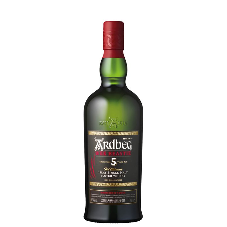 ARDBEG Islay Scotch Whisky Wee Beastie 5 Y.O Cl.70 47.4% ARDBEG Islay Scotch Whisky Wee Beastie 5 Y.O Cl.70 47.4%