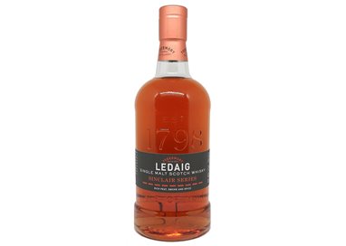 LEDAIG Whisky Sinclair Series Rioja Cask Isle Of Mull Cl 70 46.3%