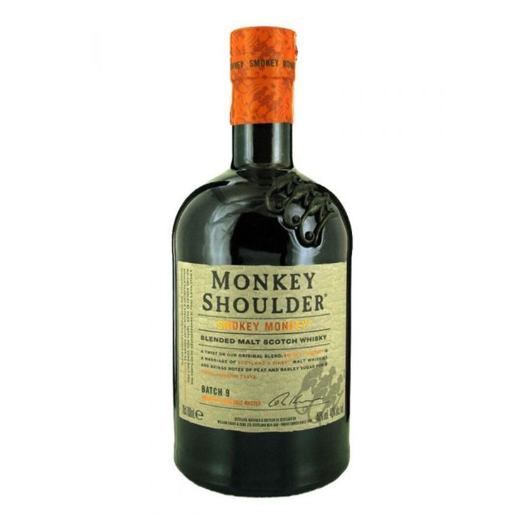 MONKEY SHOULDER Smokey M Blended Malt Whisky Cl.70 40% MONKEY SHOULDER Smokey M Blended Malt Whisky Cl.70 40%