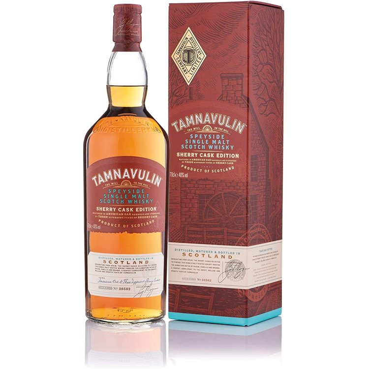 TAMNAVULIN Whisky Sherry Cask Speyside Single Malt Cl.70 40% TAMNAVULIN Whisky Sherry Cask Speyside Single Malt Cl.70 40%