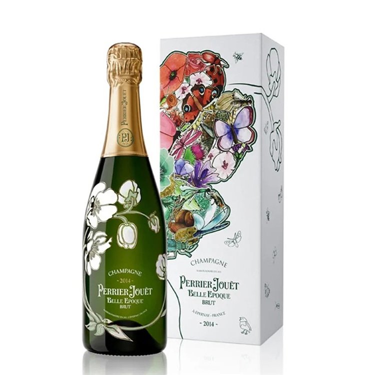 PERRIER-JOUET Champagne Belle Epoque 120° Anniv. ASTUCCIO 2014 cl.75 PERRIER-JOUET Champagne Belle Epoque 120° Anniv. ASTUCCIO 2014 cl.75