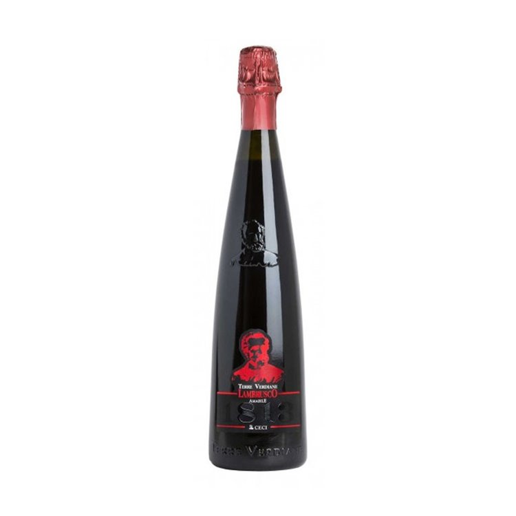 CECI TERRE VERDIANE 1813 Lambrusco AMABILE Emilia Igt Frizz. Cl.75 CECI TERRE VERDIANE 1813 Lambrusco AMABILE Emilia Igt Frizz. Cl.75