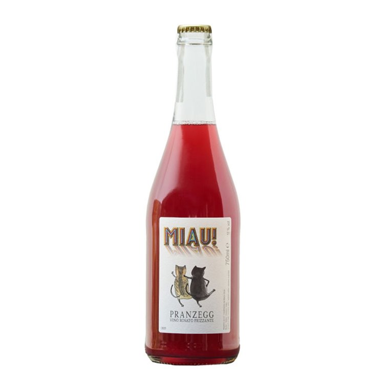 PRANZEGG Miau Miau Rosato Frizzante 2021 Cl.75 PRANZEGG Miau Miau Rosato Frizzante 2021 Cl.75