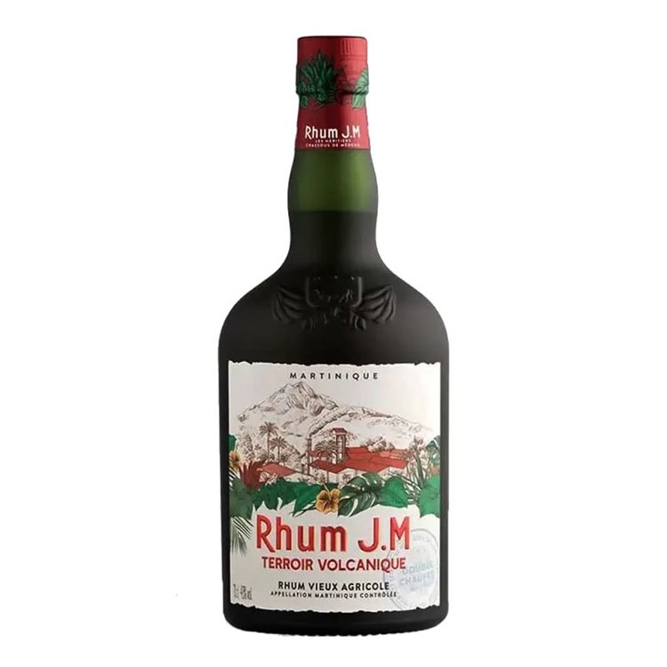 J.M. Rhum VIEUX TERROIR VOLCANIQUE cl.70 43% J.M. Rhum VIEUX TERROIR VOLCANIQUE cl.70 43%