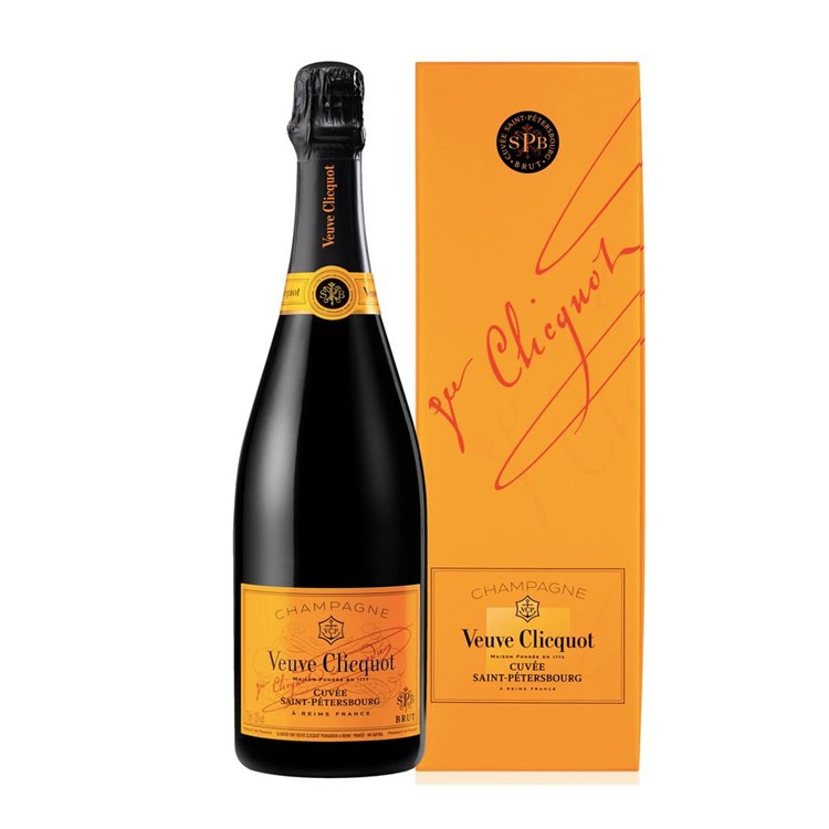 VEUVE CLICQUOT Cuvee SAINT PETERSBURG Astuccio cl.75 VEUVE CLICQUOT Cuvee SAINT PETERSBURG Astuccio cl.75