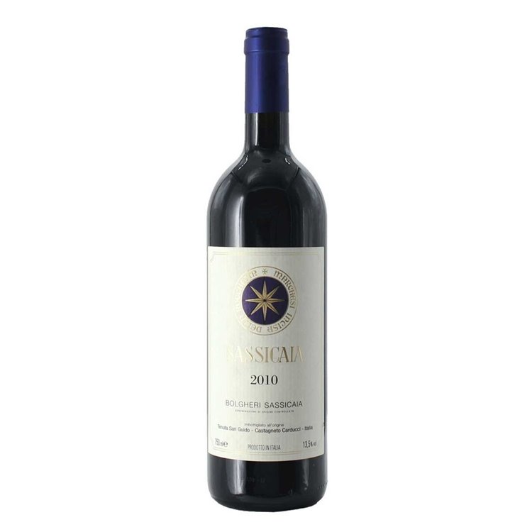 TENUTA SAN GUIDO Bolgheri SASSICAIA 2010 cl.75 Cassa 6 Bottiglie TENUTA SAN GUIDO Bolgheri SASSICAIA 2010 cl.75 Cassa 6 Bottiglie