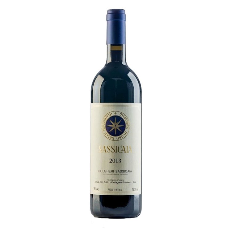 TENUTA SAN GUIDO Bolgheri SASSICAIA 2013 cl.75 Cassa sei Bottiglie TENUTA SAN GUIDO Bolgheri SASSICAIA 2013 cl.75 Cassa sei Bottiglie