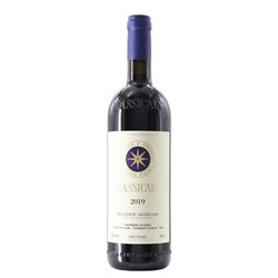 TENUTA SAN GUIDO Bolgheri SASSICAIA 2019 cl.75 Cassa Sei Bottiglie