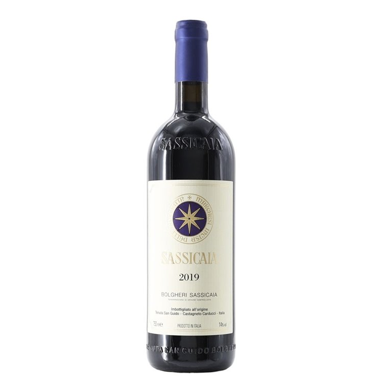 TENUTA SAN GUIDO Bolgheri SASSICAIA 2019 cl.75 Cassa Sei Bottiglie TENUTA SAN GUIDO Bolgheri SASSICAIA 2019 cl.75 Cassa Sei Bottiglie