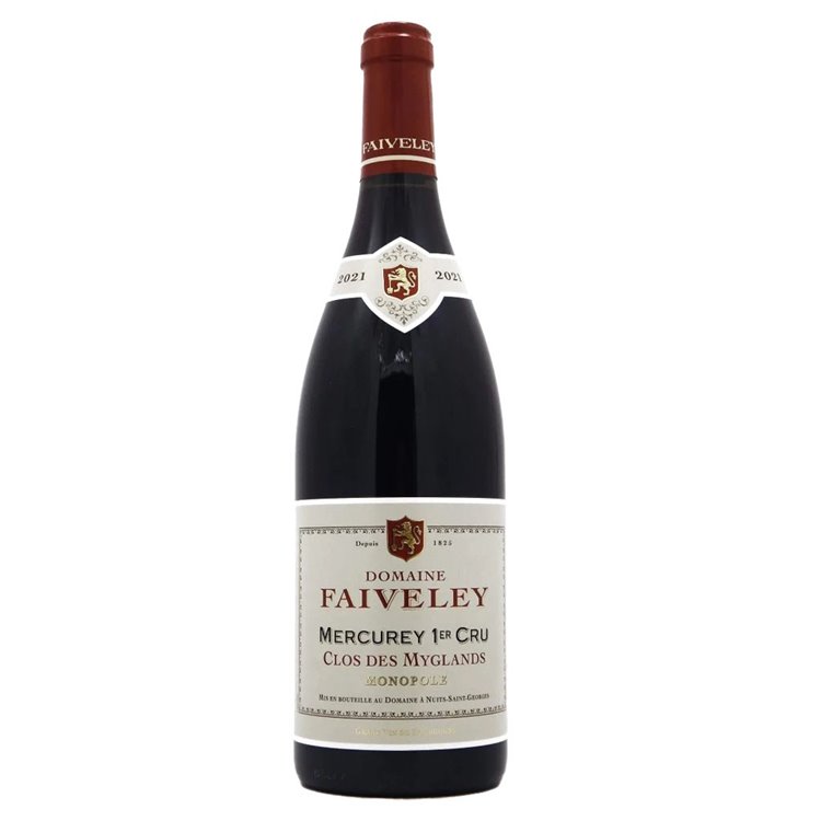 DOMAINE FAIVELEY Bourgogne MERCURY CLOS MYGLANDS 2021 cl.75 DOMAINE FAIVELEY Bourgogne MERCURY CLOS MYGLANDS 2021 cl.75